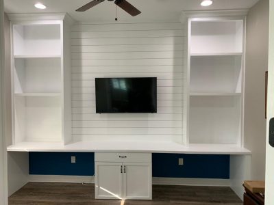 Built-in office cabinet
