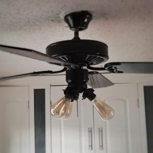 modern farmhouse industrial fan