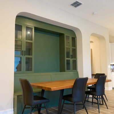 Green Breakfast Nook