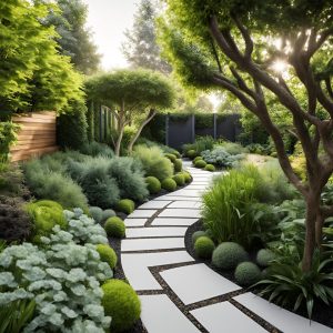 outdoor garden path